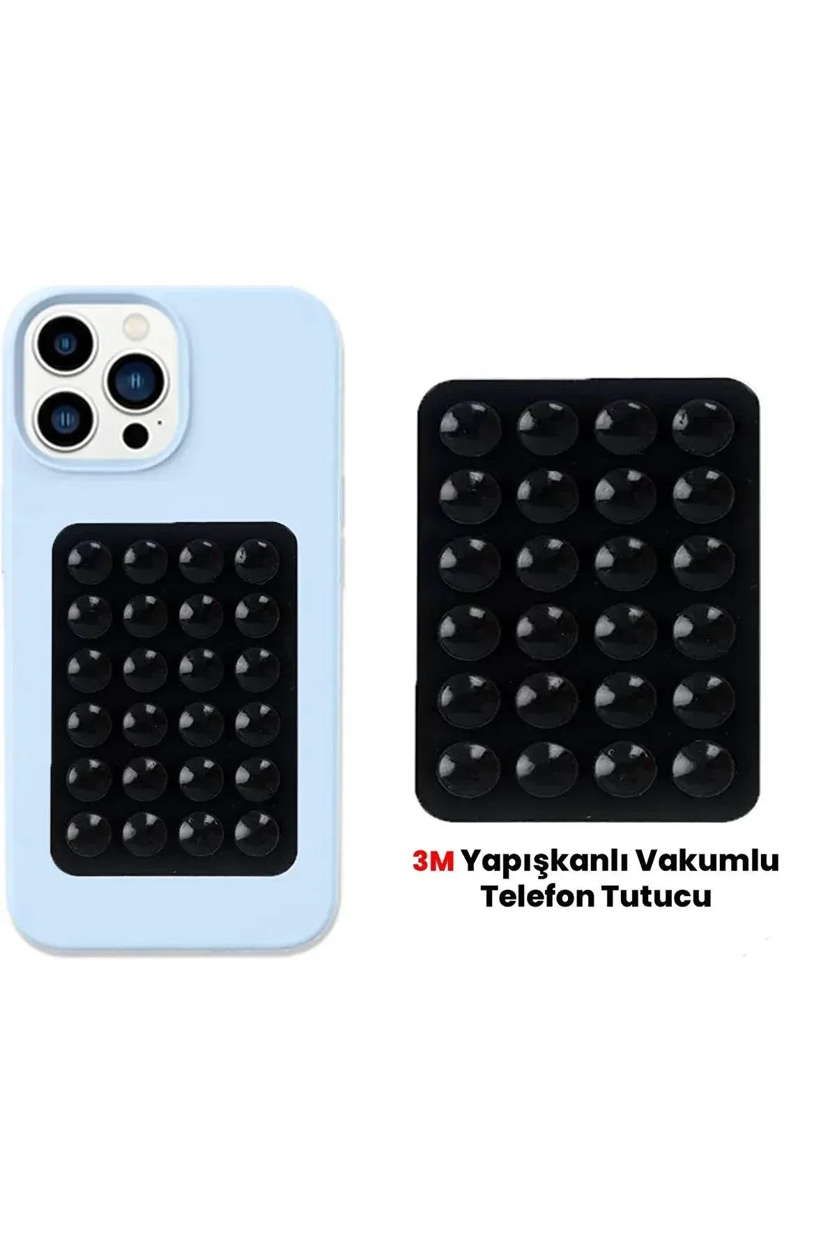 ( 20 adet ) Telfon arkasına yapışan lastikli telefon tutacağı