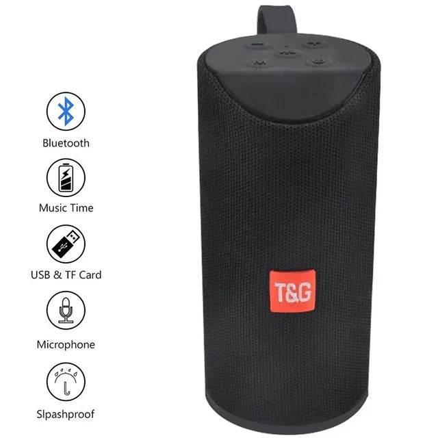Tg113a taşınabilir masaüstü mikrofonlu hafıza kart ve usb destekli bluetooth hoparlör