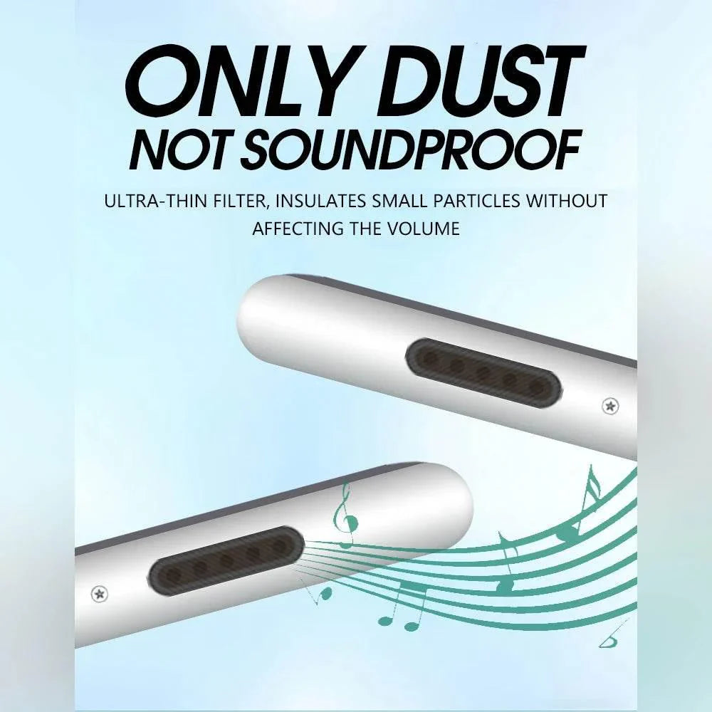 Dust sticker universal telefon hoperlör toz önleyici stikeri 10 adet