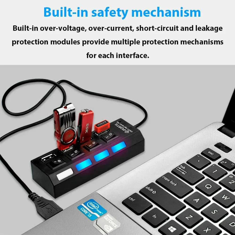 Usb hub çoğaltıcı 4 port