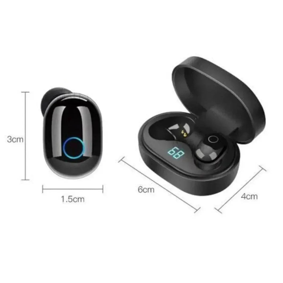 Airdotds pro göstergeli dokunmatik bluetooth kulaklık
