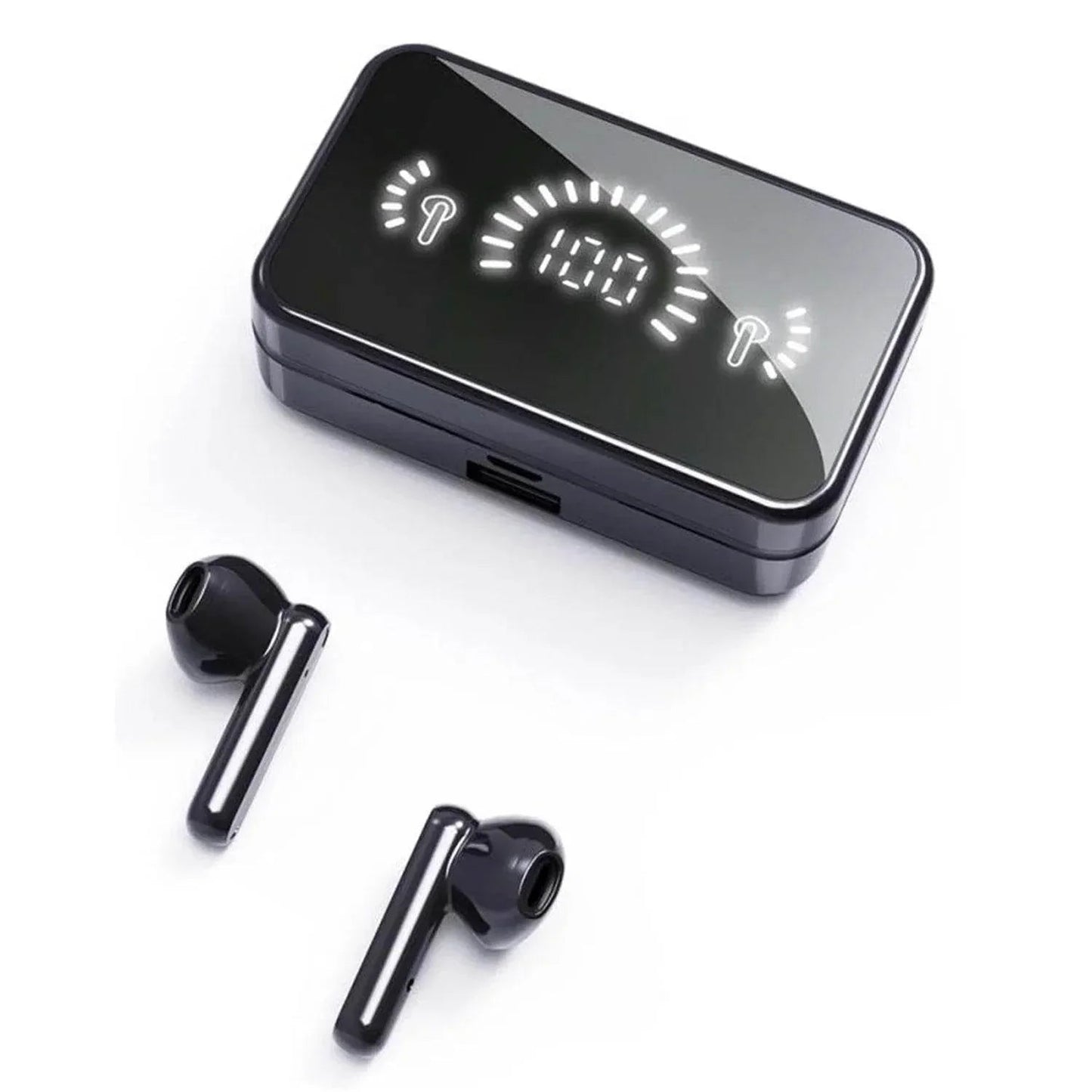 A30s buds led göstergeli ayna ekranlı powerbank özellikli bluetooth kulaklık