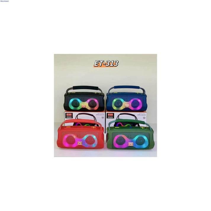 Taşınabilir rgb led ışıklı 12 saat çalışma süreli mikrofonlu basslı 5,3v bluetooth hoparlör
