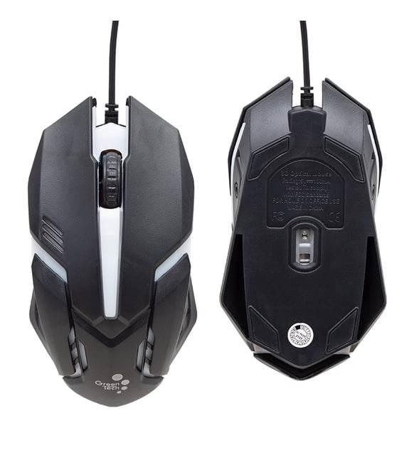 Usb girişli rgb ışıklı kablolu oyuncu mouse x1
