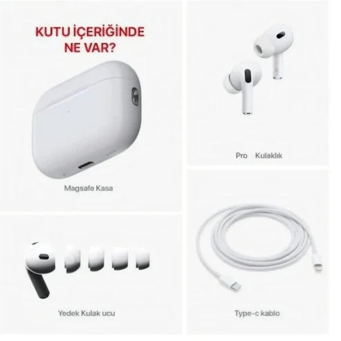 Airpods pro3 mikrofonlu kulakiçi bluetooth kulaklık