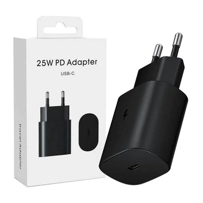 25w typeC çıkışlı süper hızlı şarj destekli adaptör başlık