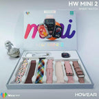Hw mini2 41mm 1,75 inç chatgbt yapay zeka destekli 7 kordonlu akıllı saat