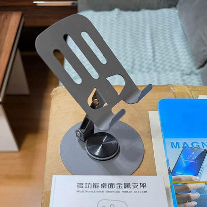 Masa üstü metal 360 derece döner telefon standı