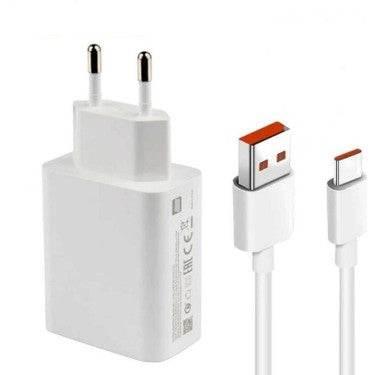 Xaomi 33w usb çıkışlı başlık ve usb typec kablo şarj seti - S2O