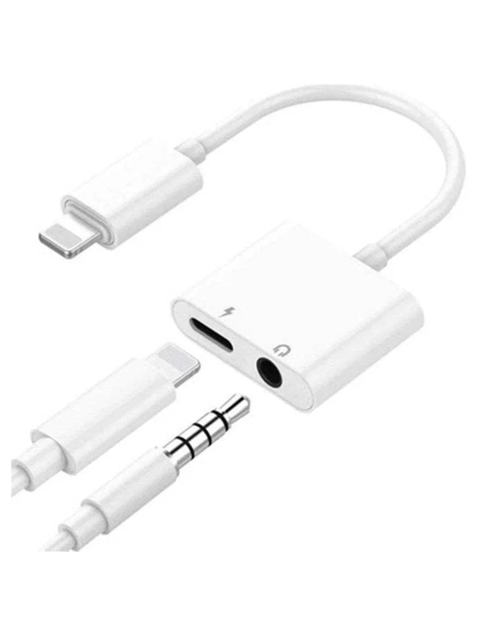 Lightning 2si1 lightning ve 3,5mm jak 2li dönüştürücü - D1G