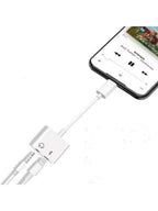 Lightning 2si1 lightning ve 3,5mm jak 2li dönüştürücü