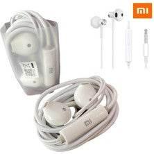( 20 adet ) Xiaomi3,5mm jak girişli mikrofonlu demir uçlu kablolu kulaklık