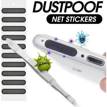 Dust sticker universal telefon hoperlör toz önleyici stikeri 10 adet