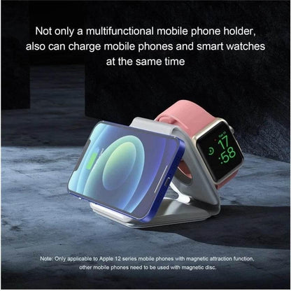 3ü1 arada telefon+Air+watch katlanabilir kablosuz wirless magnetik şarj aleti