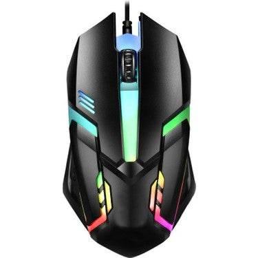 Usb girişli rgb ışıklı kablolu oyuncu mouse x1 - G1C