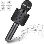 Karaoke mikrofonlu bluetooth aux usb hafıza kart destekli hoperlör