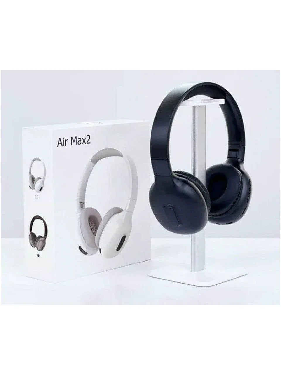 Air max 2 bluetooth kafa üstü kulaklık – sd kart destekli, tuş kontrollü kablosuz müzik keyfi!