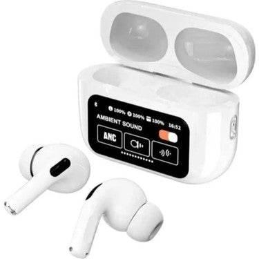 A9/A12 pro ekranlı anc/enc modlu dokunmatik kulak içi bluetooth kulaklık