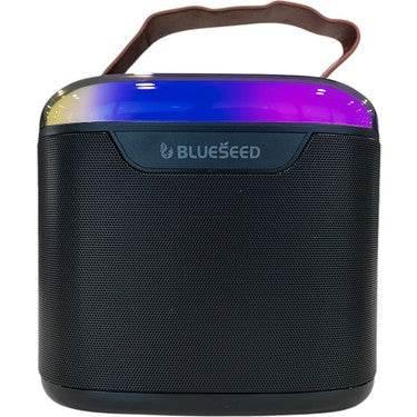 Blueseed bs-601 karaoke bluetooth hoparlör | çift mikrofonlu, yüksek ses ve renkli led ışıklı