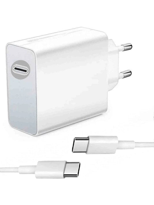 120w type-c çıkışlı saniyeli şarj destekli şarj seti (1m type-c to type-c kablo + adaptör - S3H