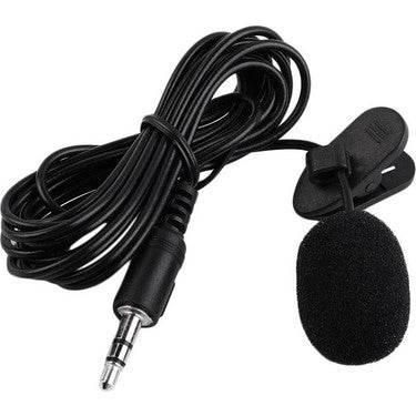 3,5mm jak aux girişli yaka mikrofon