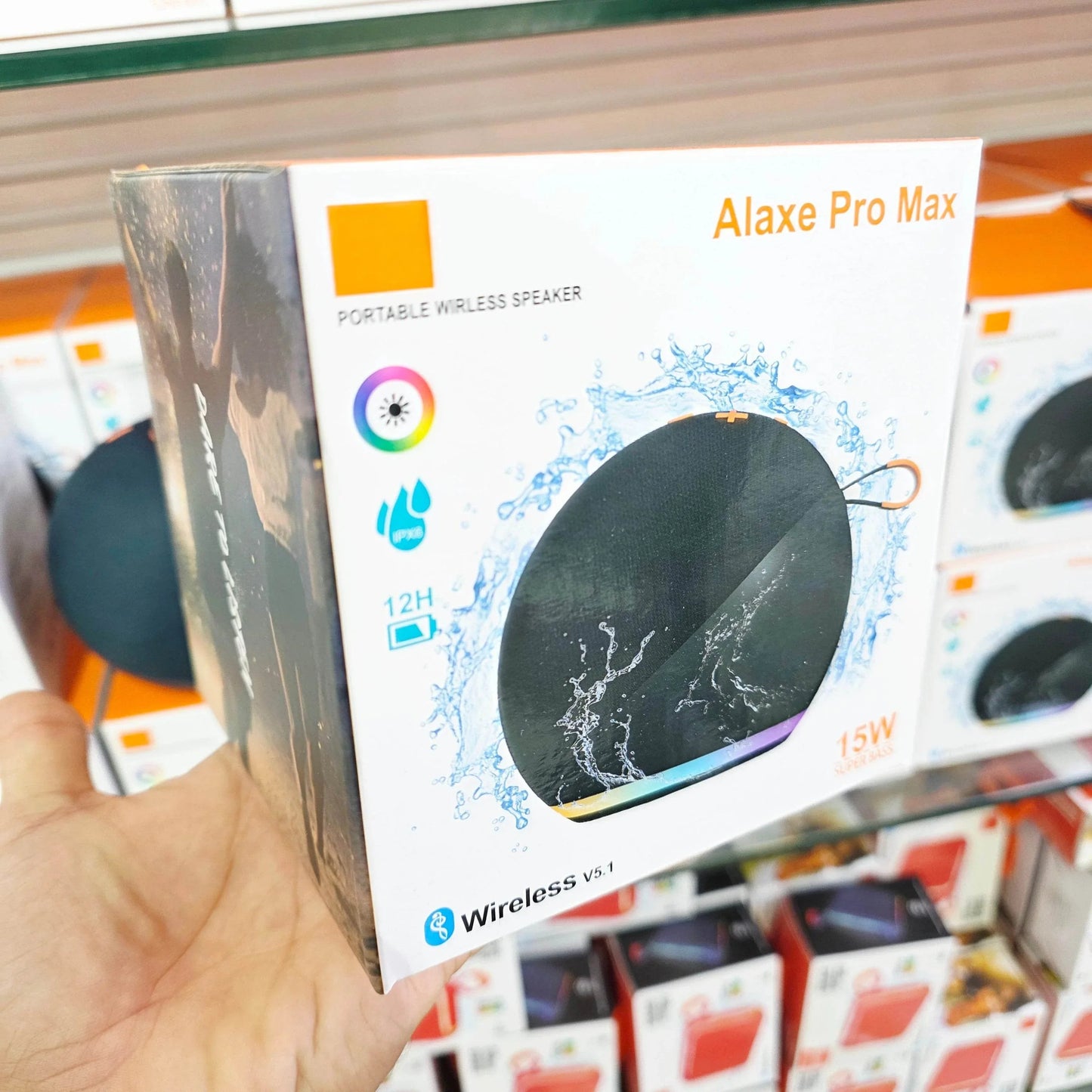 Alexa pro max ev masaüstü kablosuz taşınabilir LED rgb ışıklı 10 metre menzilli suya dayanıklı 12 saat pil ömürlü şarj edilebilir 15W 5,1v bluetooth hoparlör