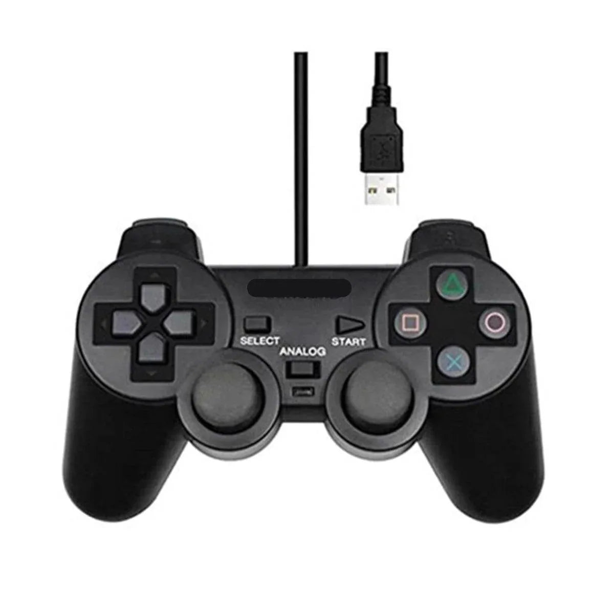 Usb girişli kablolu gamepad joystick titreşimli analog oyun kolu bilgisayar ve pc için - G6E