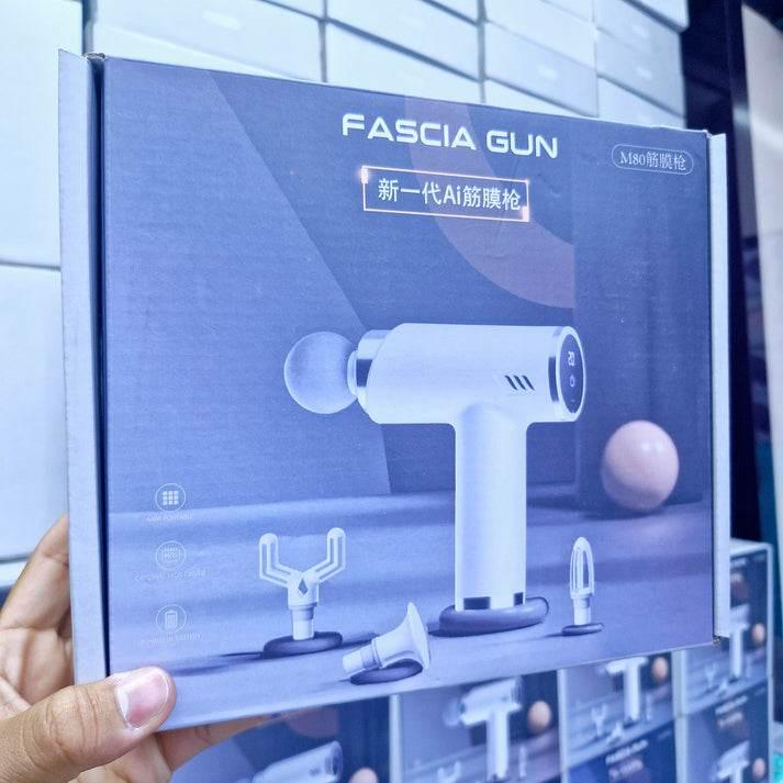 Fascia gun vucut masaj aleti farklı başlıklı şarjlı 2400mah m80