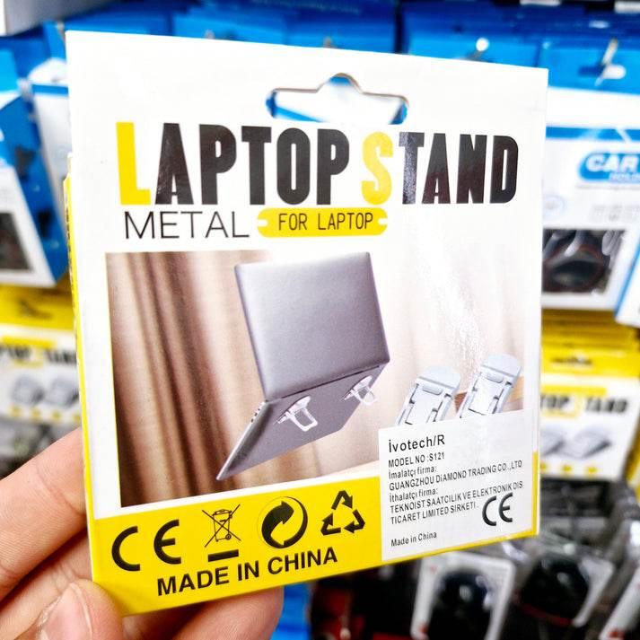 Çift mini metal laptop standı s121