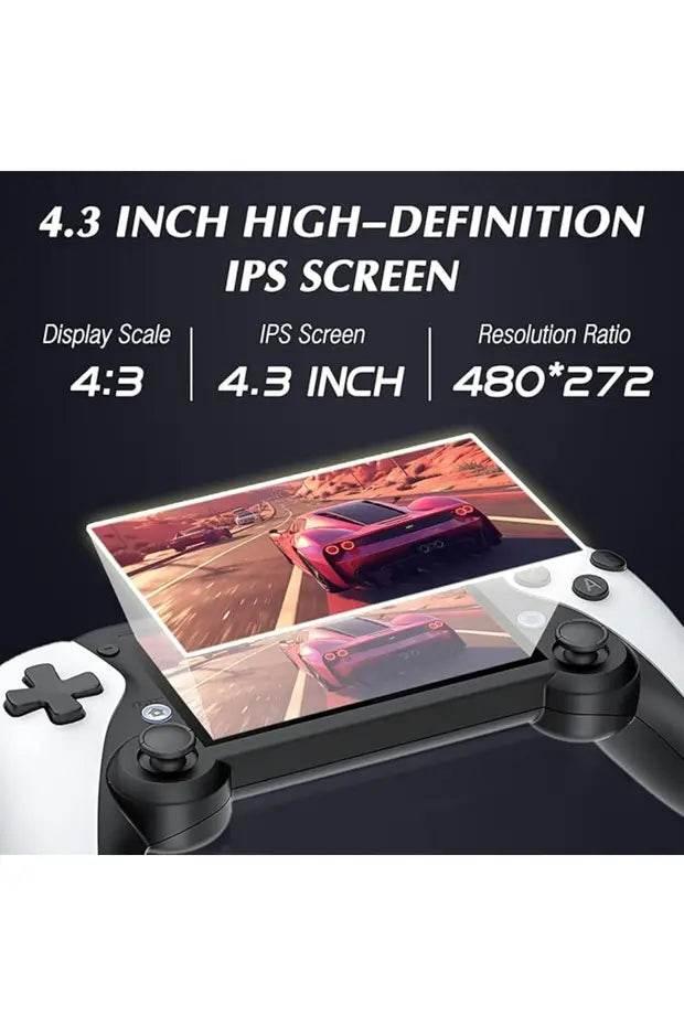 Sjgam M25 Taşınabilir Oyun Konsolu 25 Emülatör 4,3 Inç Ekran 3d Atari Oyunları Pes 2023 Gta Vice 64 gb hdmi çıkışlı oyun konsolu