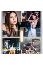 L09 mini gimbal tripod | ışıklı, sabitleyici, kumandalı, ayarlanabilir ayaklı, taşınabilir telefon tutucu