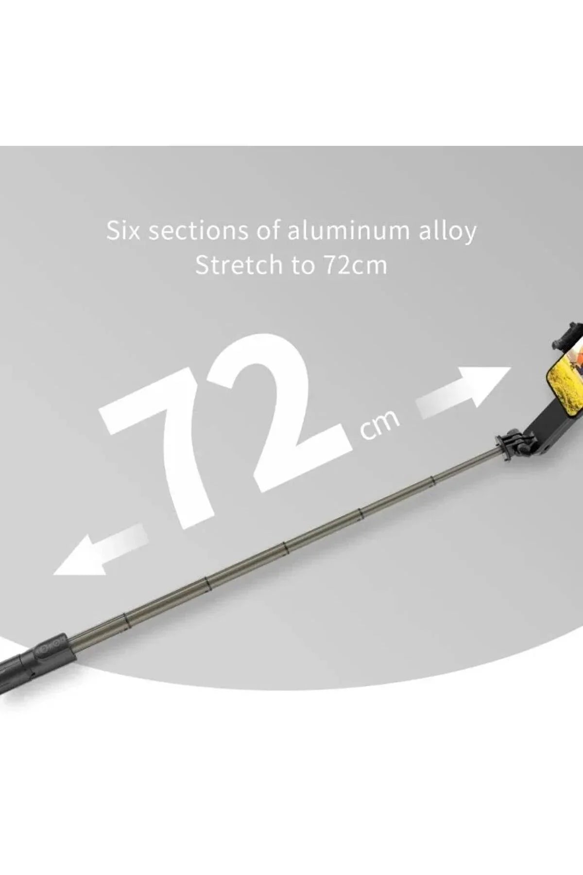L09 mini gimbal tripod | ışıklı, sabitleyici, kumandalı, ayarlanabilir ayaklı, taşınabilir telefon tutucu