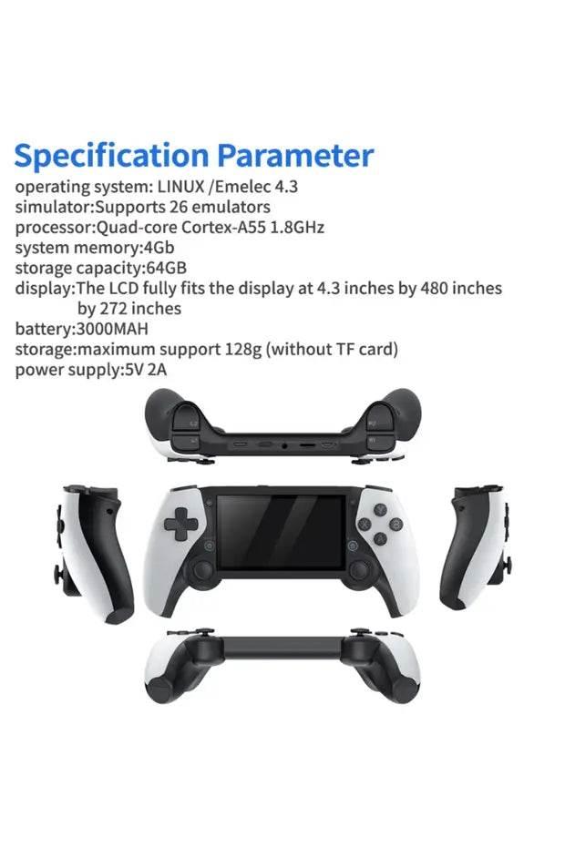 Sjgam M25 Taşınabilir Oyun Konsolu 25 Emülatör 4,3 Inç Ekran 3d Atari Oyunları Pes 2023 Gta Vice 64 gb hdmi çıkışlı oyun konsolu