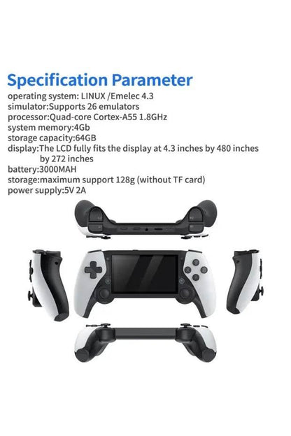 Sjgam M25 Taşınabilir Oyun Konsolu 25 Emülatör 4,3 Inç Ekran 3d Atari Oyunları Pes 2023 Gta Vice 64 gb hdmi çıkışlı oyun konsolu