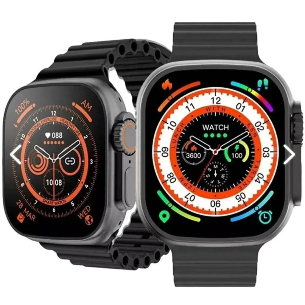 T800 ultra 49mm 1,99” ekranlı akıllı saat – çift kordon, ios & android uyumlu - A2B