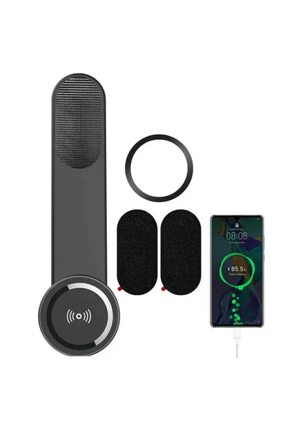 15W kablosuz magsafe şarj edebilir katalanabilir torpido üstü esnek telefon tutucu Wh-160