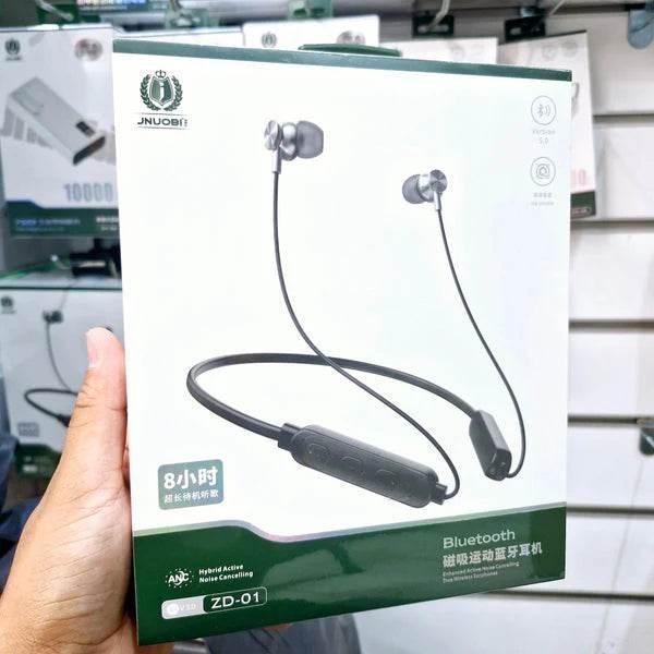 Boyun asmalı 8 saat çalma süreli anc kulak içi bluetooth kulaklık zd-01