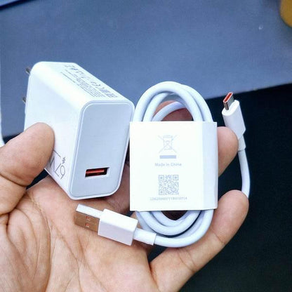 67w turbo şarj desterkli usb typec şarj seti