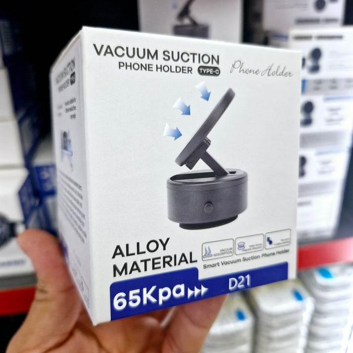 D21 vacuum suction emme vakumlu magnetli araç içi telefeon tutucu