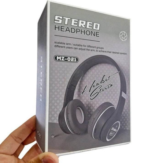 Mz-021 pedli ayarlanabilir boyutlu stereo kafa üstü kulaklık - U1T