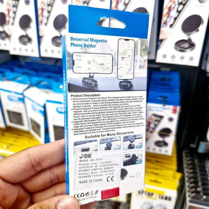 Mıknatıslı katlanabilir metal araç içi telefon tutucu | torpidoya monte edilebilir, ayarlanabilir açılı, tüm telefonlarla uyumlu h500