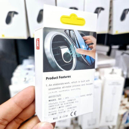 Havalandırma izgaraya takılan magnetik mini araç tutucu
