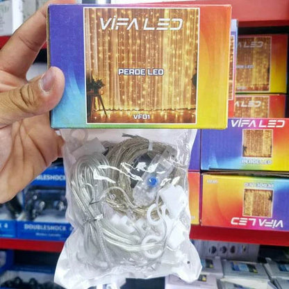 3 metre 10*30 ledli perde led kanca asmalı ışık yılbaşı led ışık dekor lambası yılbaşı ağacı ışığı organizasyon led ışık Kumandalı 3 metre*10 şerit (her şerit 3 metre 30 led) PRİZ girişli - G5F