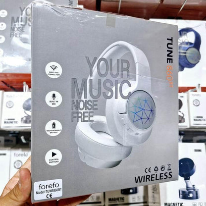 Tune 860bt kablosuz kafa üstü ışıklı bluetooth kulaklık - gürültüsüz müzik deneyimi