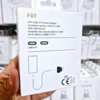 35w çift usb-c girişli ios android uyumlu hızlı şarj adaptör başlık