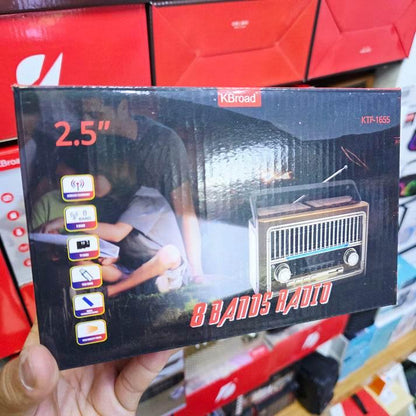 Ktf 1655 fm am radio usb hafıza destekli bluetooth hoperlör