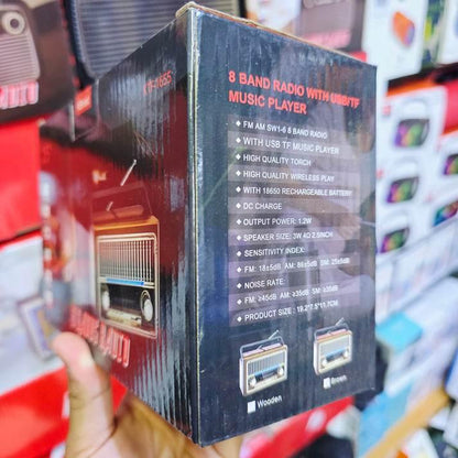 Ktf 1655 fm am radio usb hafıza destekli bluetooth hoperlör