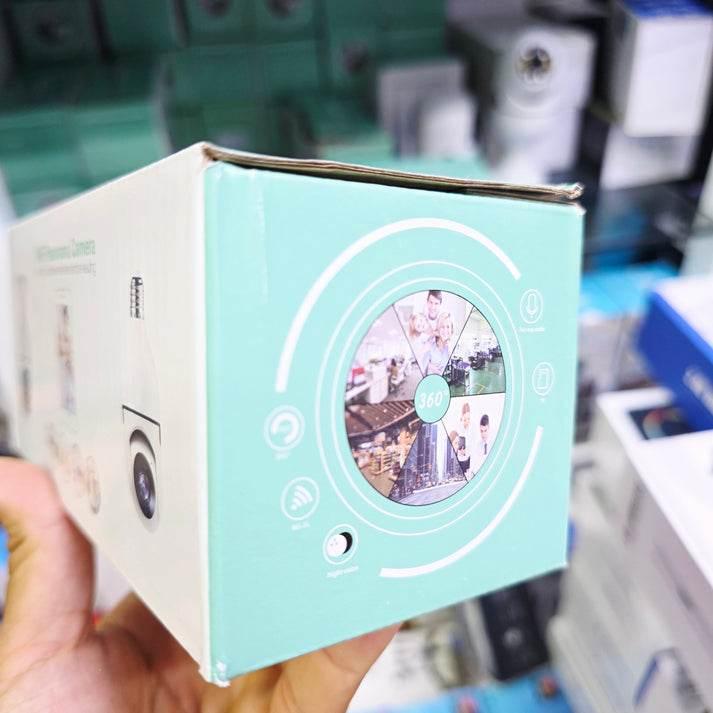Wifi panorama camera mikrofonlu 360 derece döner led ışıklı gece görüşlü full hd ampul kamera