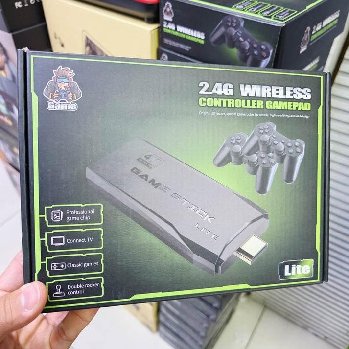 M8 64gb dual pad 4k game stick – 20,000+ oyunlu retro oyun konsolu 2,4g gamepad