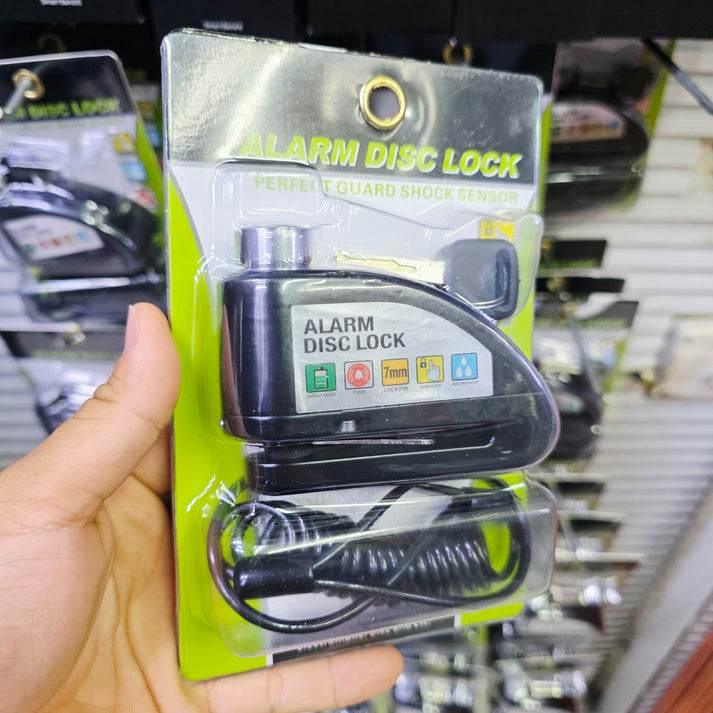 Alarm disc lock motosiklet teker kilidi suya dayanıklı alarmlı kolay kurulum tn-1404